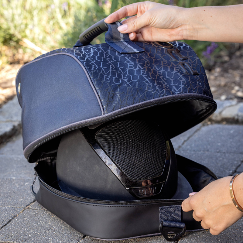 LeMieux Elite Pro Hat Box - Navy-1